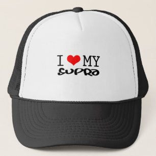 Klassiker "ich Liebe mein Supra" Entwurf Truckerkappe