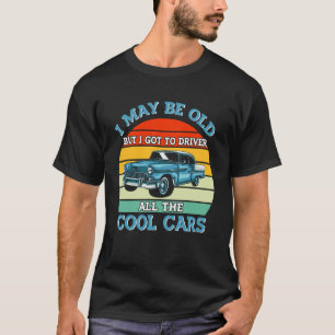 Klassiker Ich mag alt sein, aber ich darf alle fah T-Shirt