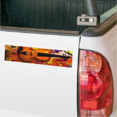 Klassiker in der Luft durch Lenny Autoaufkleber (Auf Lkw)