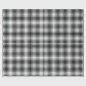 Klassiker mit fettem Schwarz-Weiß-Chevron-Muster Geschenkpapier (Flach)
