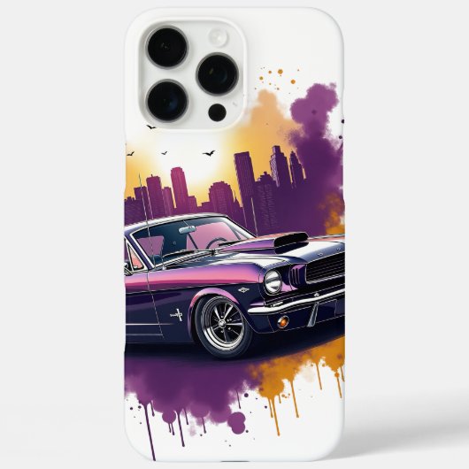 Klassiker Muscle-Car Mustang Case-Mate iPhone Hülle (Rückseite)