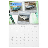 Klassiker reitet Auto-Kalender Kalender (Mär 2027)
