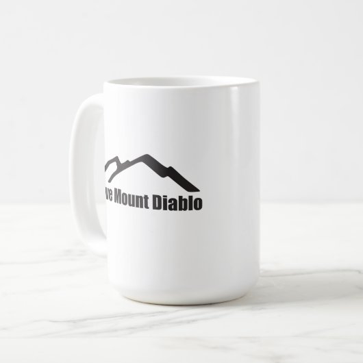Klassiker retten Berg-Diablo-Tasse Kaffeetasse (Vorderseite Links)