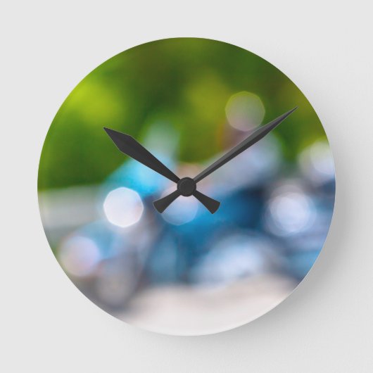 Klassiker Runde Wanduhr (Vorderseite)