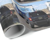 Klassiker RV Motorhome der Safari-Wanderungs-1999 Geschenkpapier (Rolleneckpunkt)