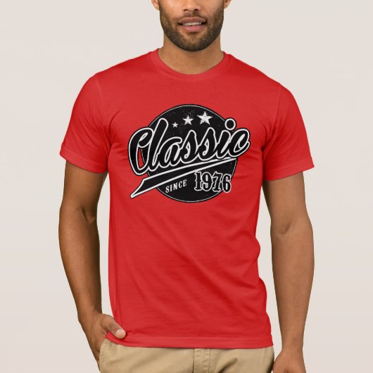 Klassiker seit 1976 T-Shirt (Vorderseite)