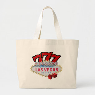 Klassiker-Tasche Las Vegass 777 Jumbo Stoffbeutel