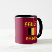 Klassiker-Tasse Brügges Belgien Tasse (VorderseiteRechts)