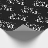 Klassiker über der Hügel-Party-Verpackung Geschenkpapier (Ecke)