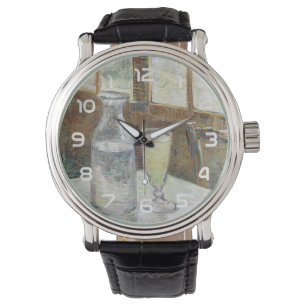 Klassiker Van Gogh Paris Café Absinthe Kunst Armbanduhr