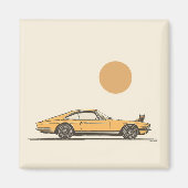 Klassikwagen Jaguars Magnet (Vorne)