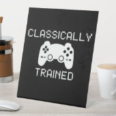 KLASSISCH AUSBILDUNG SOCKELSCHILD (In Situ)