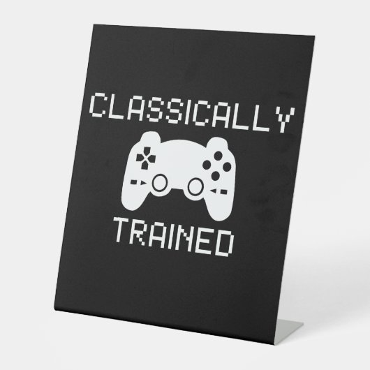 KLASSISCH AUSBILDUNG SOCKELSCHILD (Vorderseite)