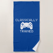 KLASSISCH AUSGEBILDET STRANDTUCH (Vorderseite)