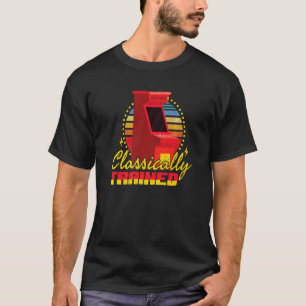 Klassisch ausgebildeter Arcade-Spieler Retro Games T-Shirt