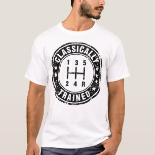 Klassisch ausgebildeter Autotyp Schaltgetriebe T-Shirt