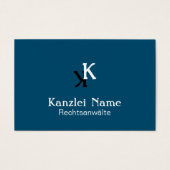 Klassisch blau  (Vorderseite)