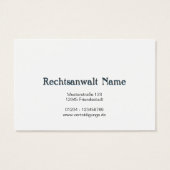 Klassisch blau  (Rückseite)