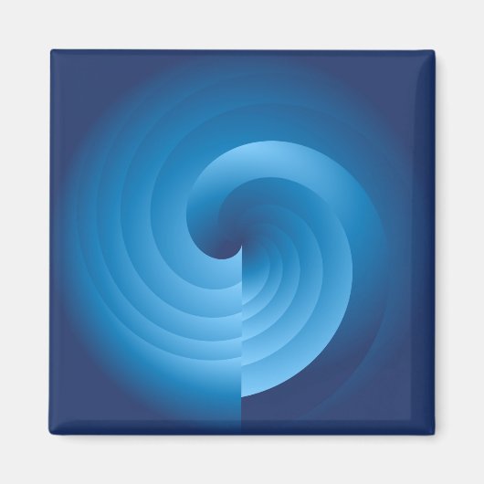 klassisch blau 2 magnet (Vorne)