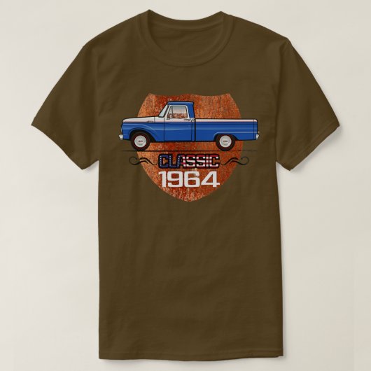 Klassisch blau und weiß T-Shirt (Design vorne)