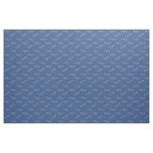 Klassisch blaue Farbstoffe mit Eyeglassprint Stoff (Fat Quarter (45,7 x 55,9 cm))
