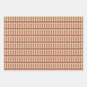 Klassisch Bunt Geometrisch  Geschenkpapier Set (Vorderseite 3)