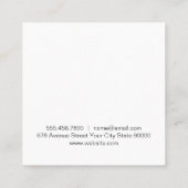 Klassisch | Die Schönheit der Frauen im Haar Terminkarte (Rückseite)