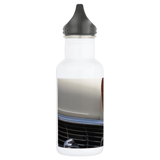 Klassisch! Edelstahlflasche (Links)