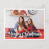 Klassisch einfach frohe Weihnachten Jahr in Review (Vorderseite)