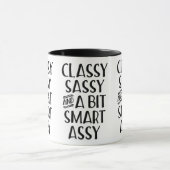 Klassisch, einfach und ein bisschen clever tasse (Zentrum)