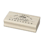 Klassisch elegant botanisch aus der Bibliothek des Gummistempel (Stempel)