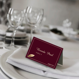 Klassisch & Elegant I Bulga Rose I Menü Platzkarte Tischnummer
