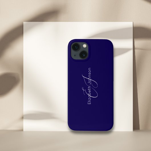 klassisch eleganter minimalistischer Name Case-Mate iPhone Hülle