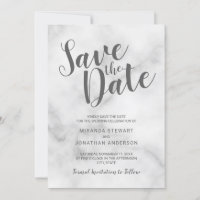 Klassisch elegantes weißes Marmor Hochzeit speiche