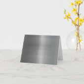 Klassisch gestopftes Metall Karte (Gelbe Blume)
