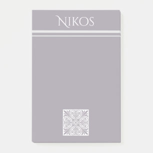 Klassisch Griechisch Inspiriert Personalisiert Post-it Klebezettel