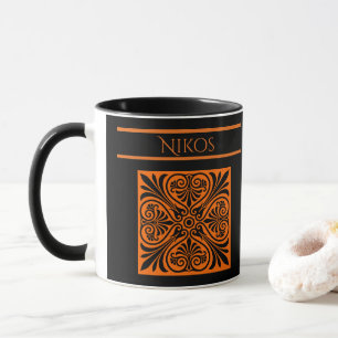 Klassisch Griechisch Inspiriert Personalisiert Tasse