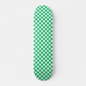 Klassisch grün kariert skateboard (Vorne)
