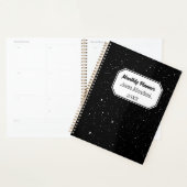 Klassisch in Schwarz und Weiß Planer (Anzeige)