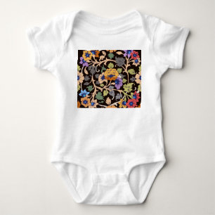 Klassisch islamisch: florale Nahtlose Ornamente Baby Strampler