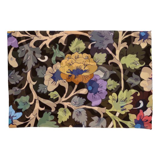 Klassisch islamisch: florale Nahtlose Ornamente Kissenbezug (Vorderseite)