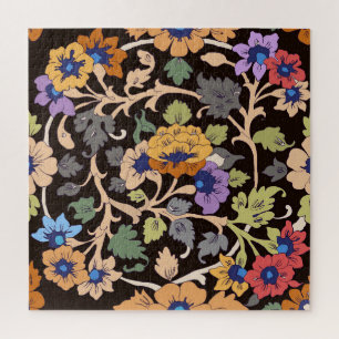 Klassisch Islamisch: Nahtloses florales Ornament Puzzle