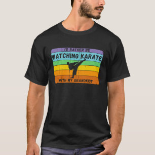 Klassisch lieber Karate mit Enkelkindern Vintage K T-Shirt