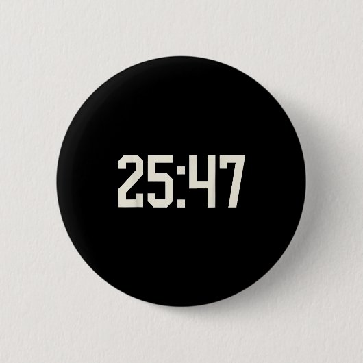 Klassisch lustig 2547 25 47 subtil 25. Zusatzartik Button (Vorderseite)