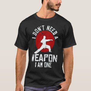 Klassisch lustiges Karate für Männer Frauen Karate T-Shirt