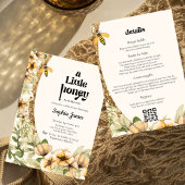 Klassisch | Mama zu sein |Kleine Babydusche Einladung