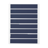 Klassisch Midnight Blue 1" x 7,25" (Bogen)