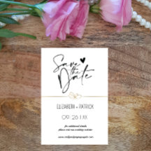 Klassisch minimalistisch ,Eulen in Liebe Save the