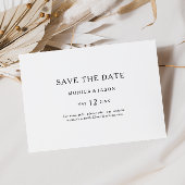 Klassisch Minimalistisch horizontal Save the Date