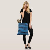 Klassisch, modern blau und schwarz tasche (Am Model)